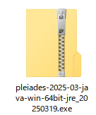 ダウンロードされた実行ファイル